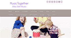Desktop Screenshot of alleybellmusic.com