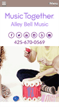 Mobile Screenshot of alleybellmusic.com